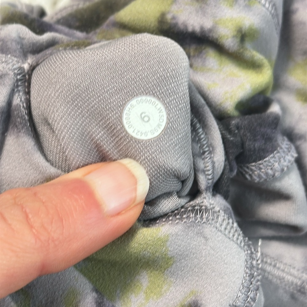 Lululemon Align High-Rise Pant 28" Radial Tie Dye Mauve Grey Multi - Picture 4 of 5